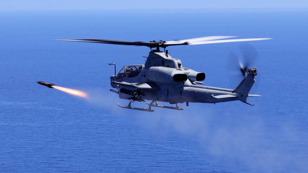 NextImg:Marines sink moving vessel at sea with new missile in Pacific training