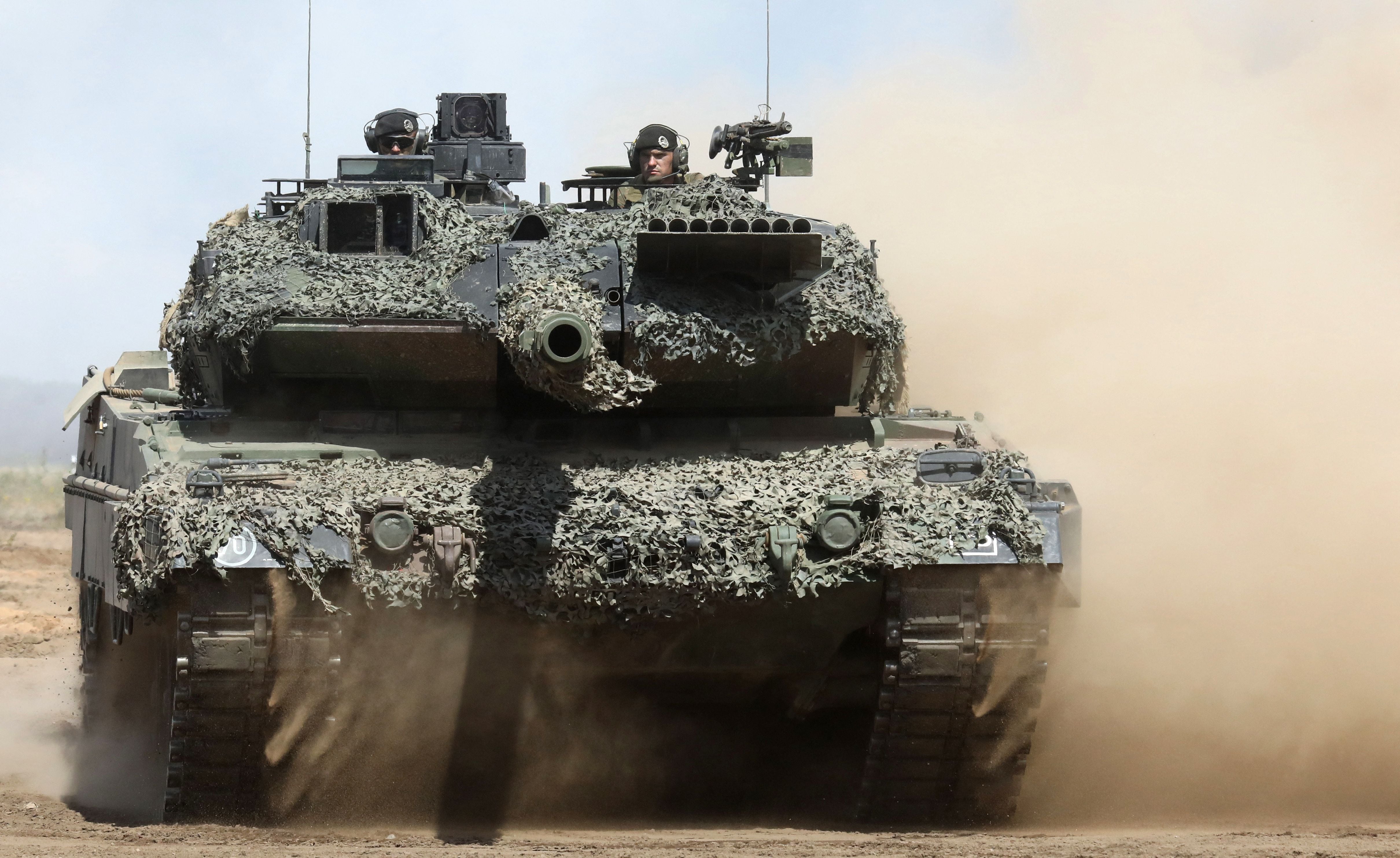 Leonardo eyes an Italian gun for Rome's new Leopard 2 tanks
