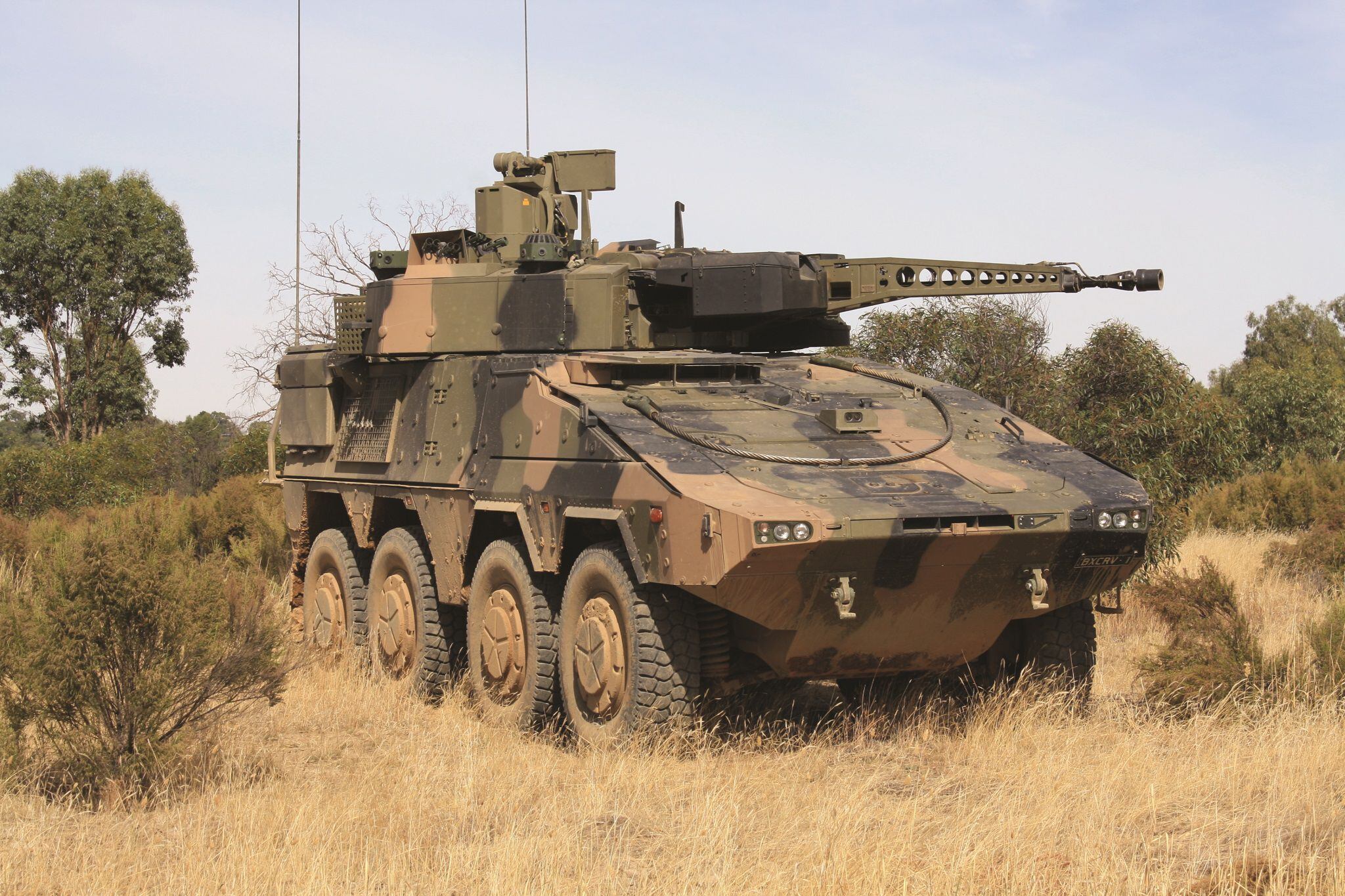 Rheinmetall delivers first batch of Boxer scouting vehicles to Australia