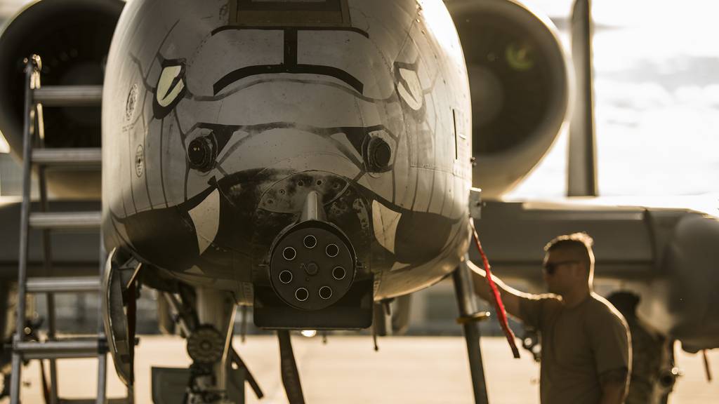 Sgt. Austin Radke, an aircraft maintenance crew chief assigned to the 122nd Fighter Wing, Indiana Air National Guard, performs a preflight inspection on an A-10C Thunderbolt II aircraft June 24, 2020, at the 122nd Fighter Wing in Fort Wayne, Ind.