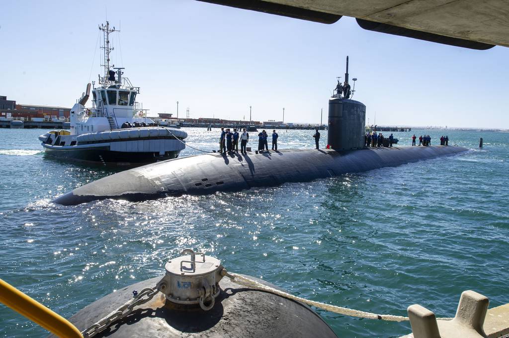 virginia class submarine tour