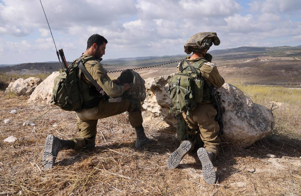 Israel military drill