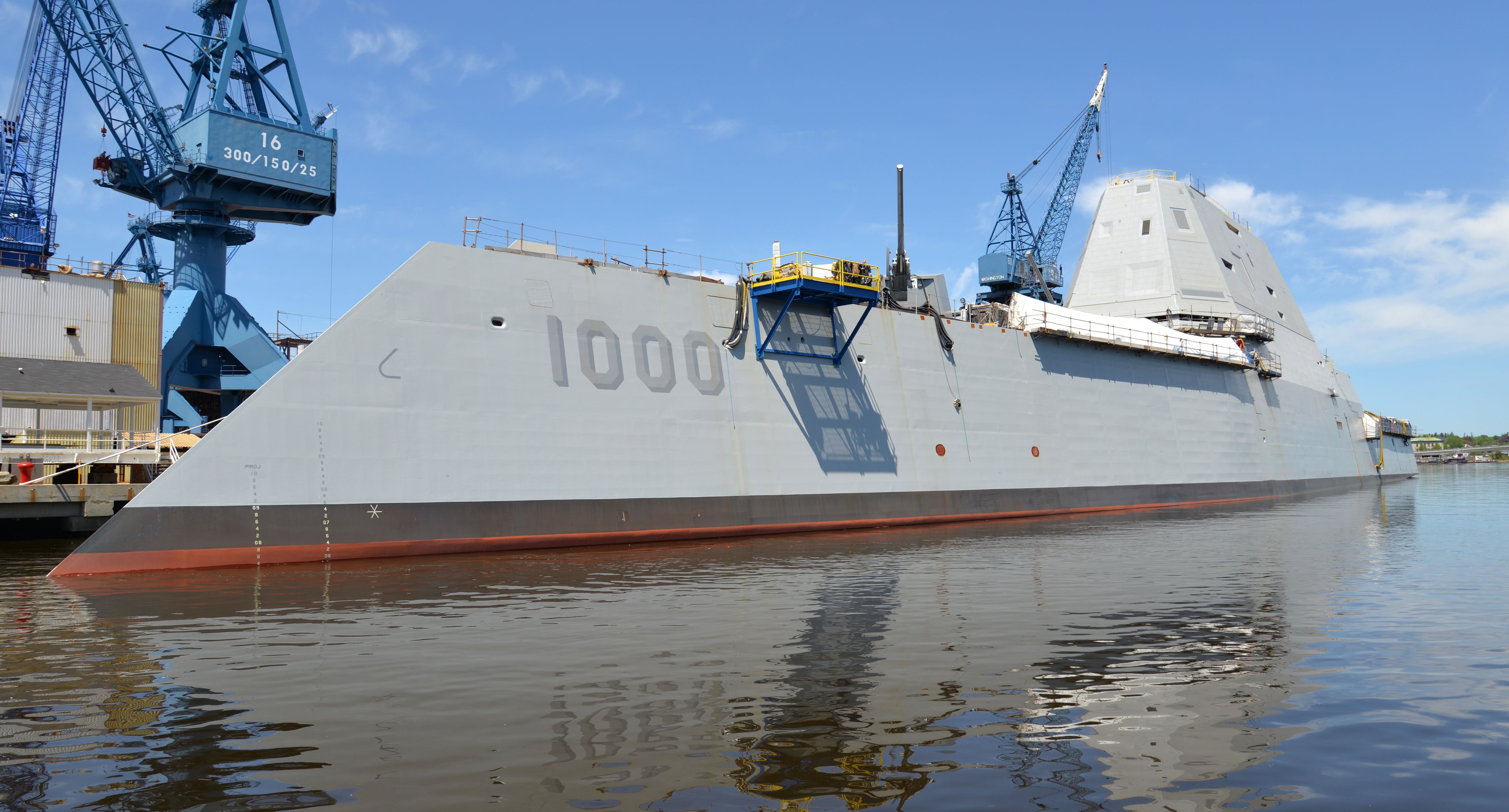 Instability Questions About Zumwalt Destroyer Are Nothing New
