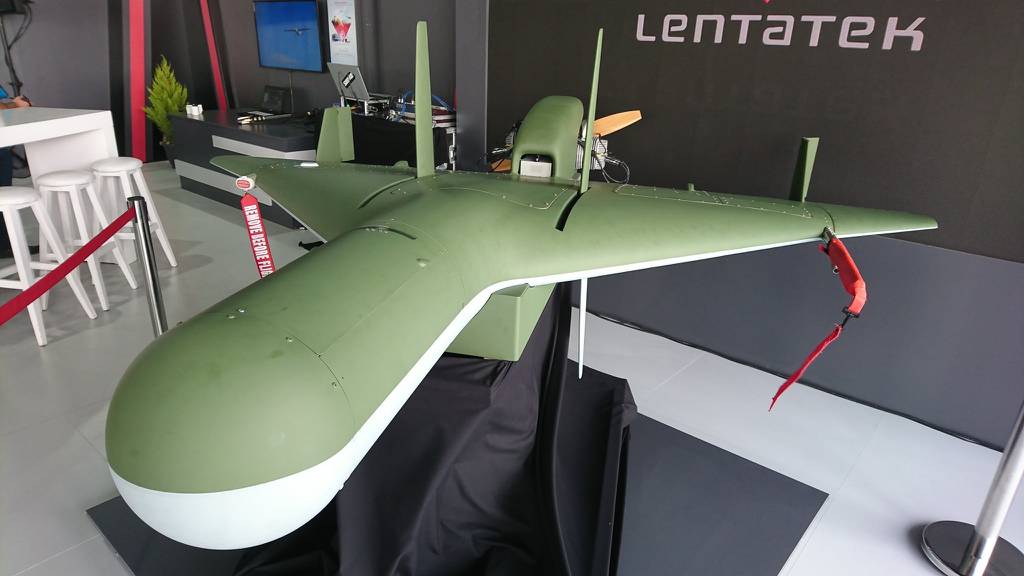 Turkish companies unveil two drones during the multinational exercise EFES
