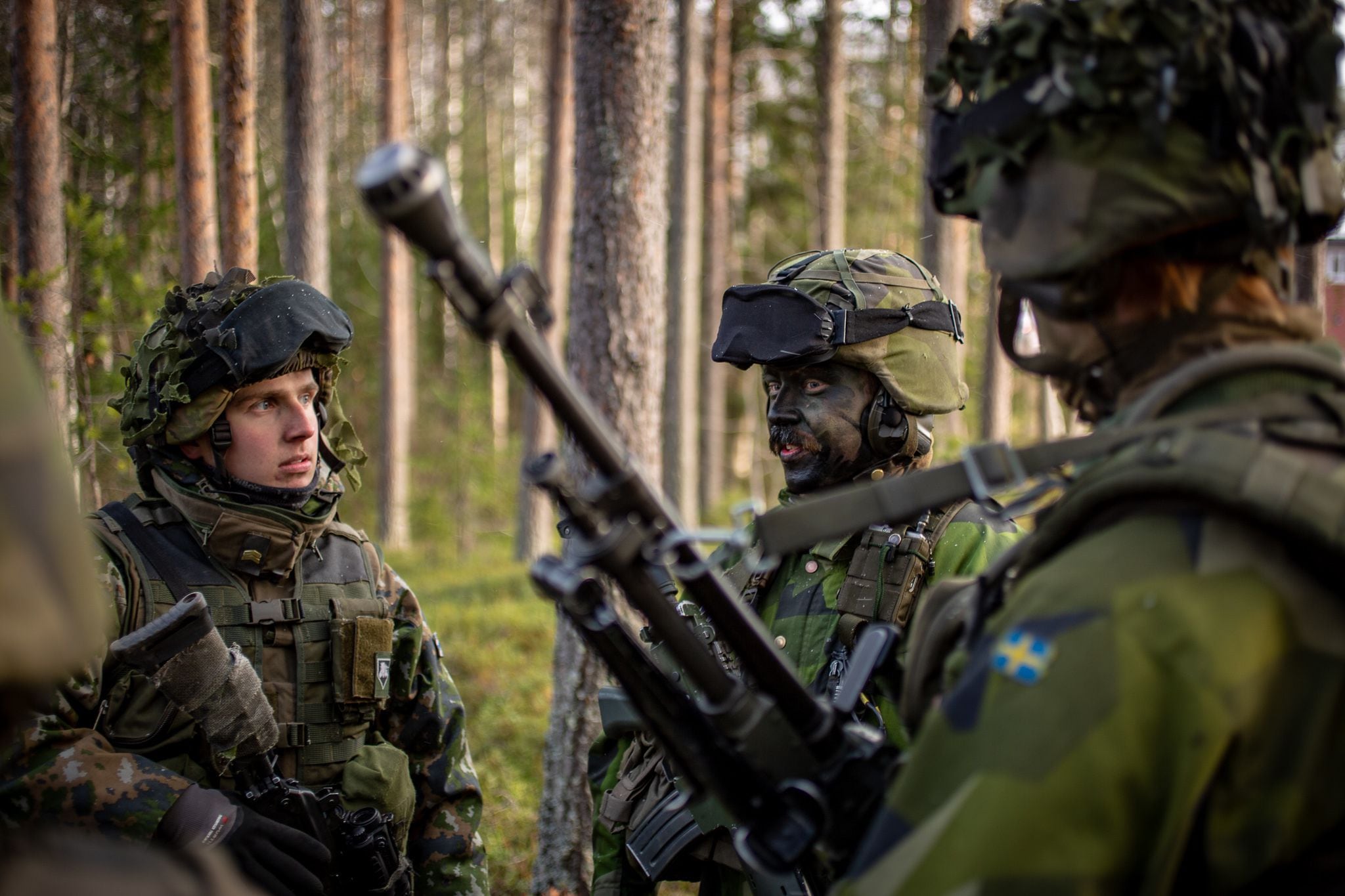 Swedish military hot sale helmet