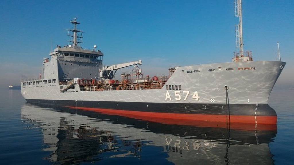 Turkey commissions new logistics support ship