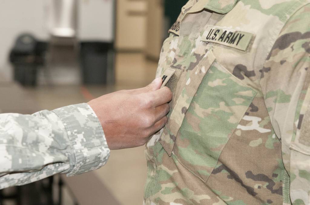 US Army Band Command ACU uniform patch m/e 