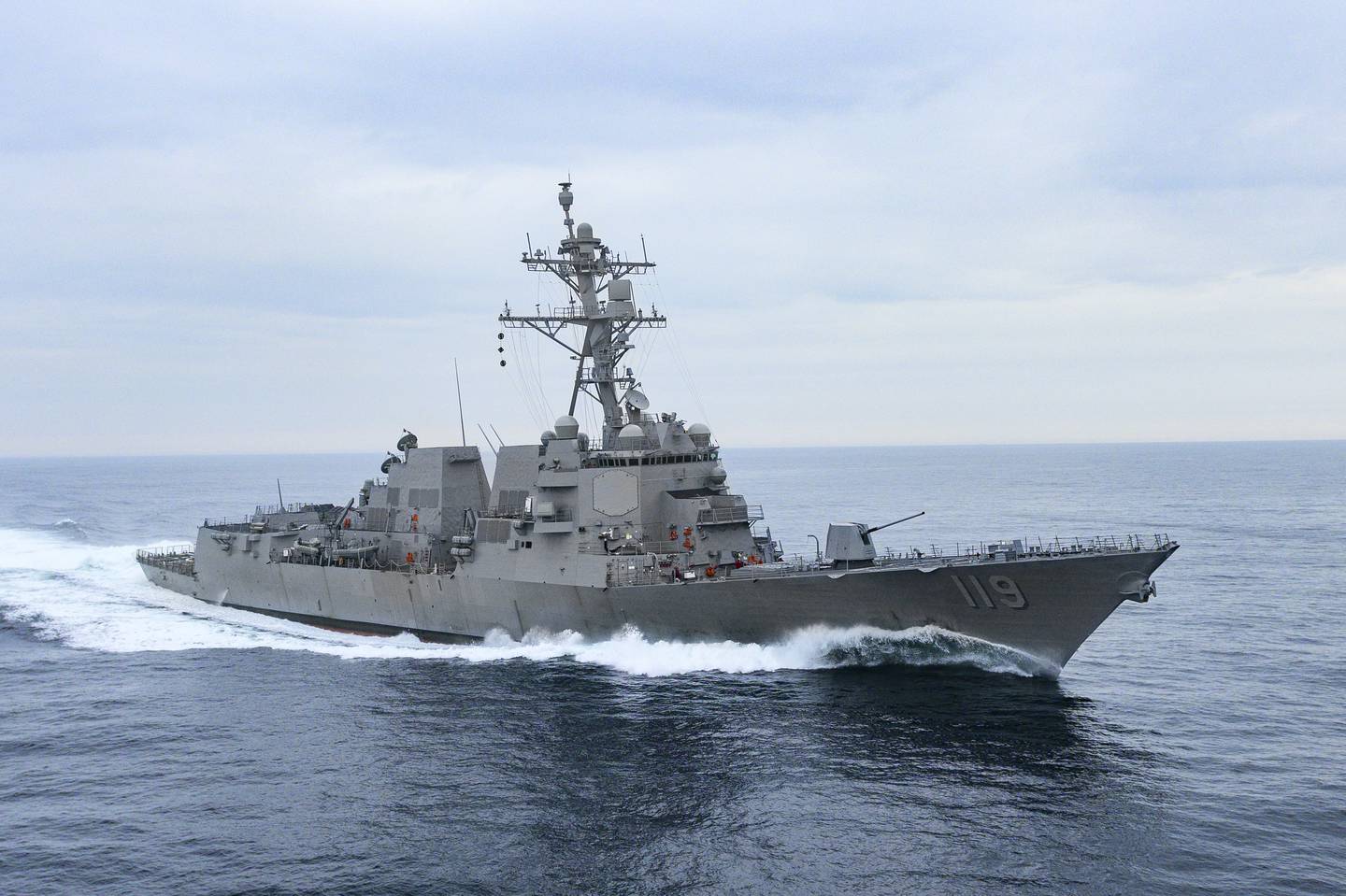 us navy stealth ship catamaran