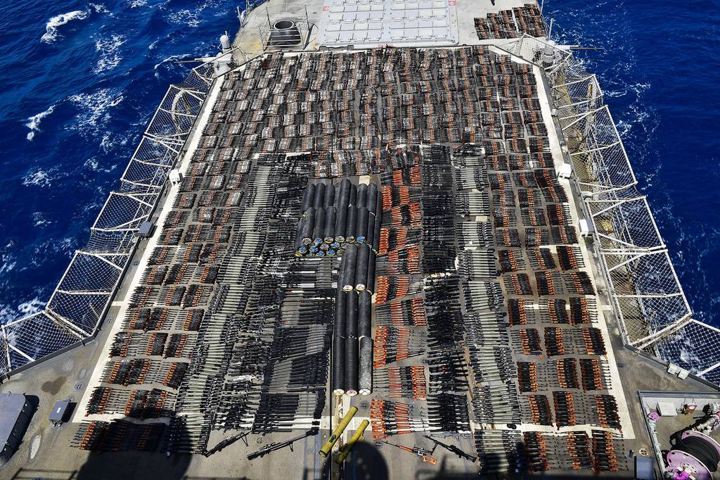 US sending seized Iranian munitions to Ukraine