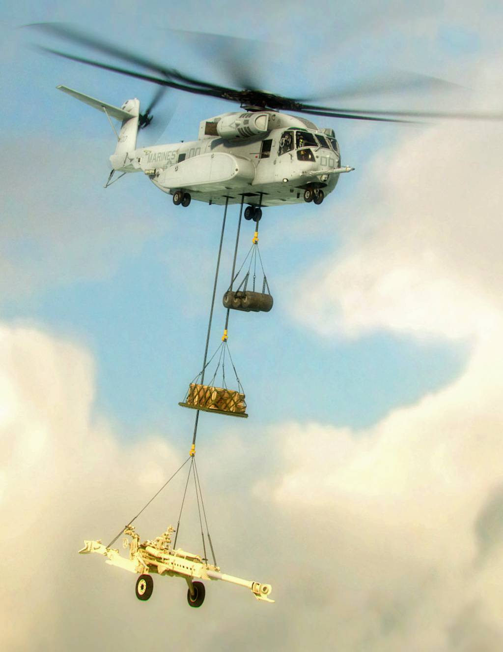 Marine Corps CH-53K King Stallion Heavy-Lift Helicopter Finishes First Flight
