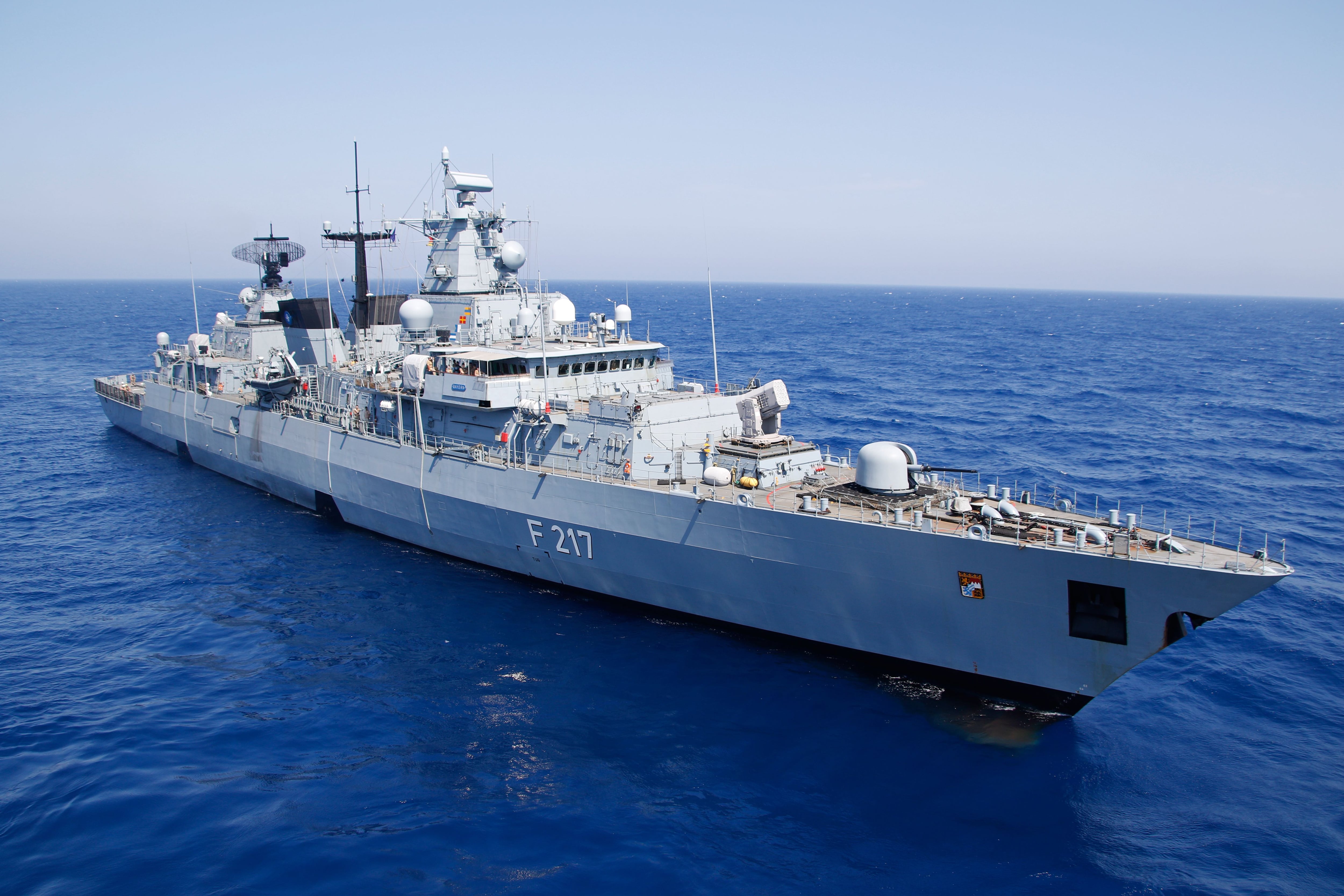 German warship 'Bayern' heads to the Indo-Pacific German warship 'Bayern' heads to the Indo-Pacific