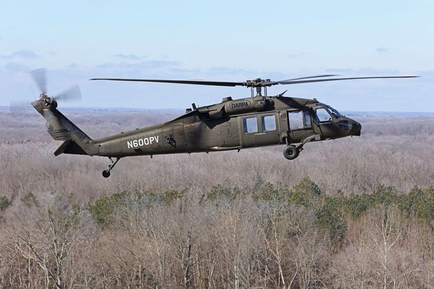 For the first time, Black Hawk helicopter flies without anyone aboard