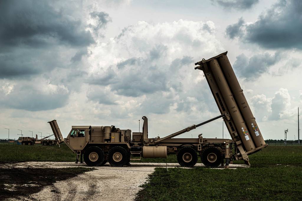 THAAD launchers stand ready at U.S. Naval Support Facility Deveselu in Romania