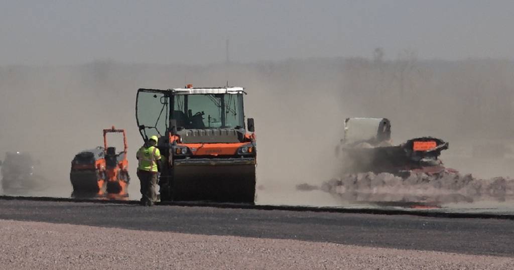 Offutt’s massive runway renovation enters home stretch