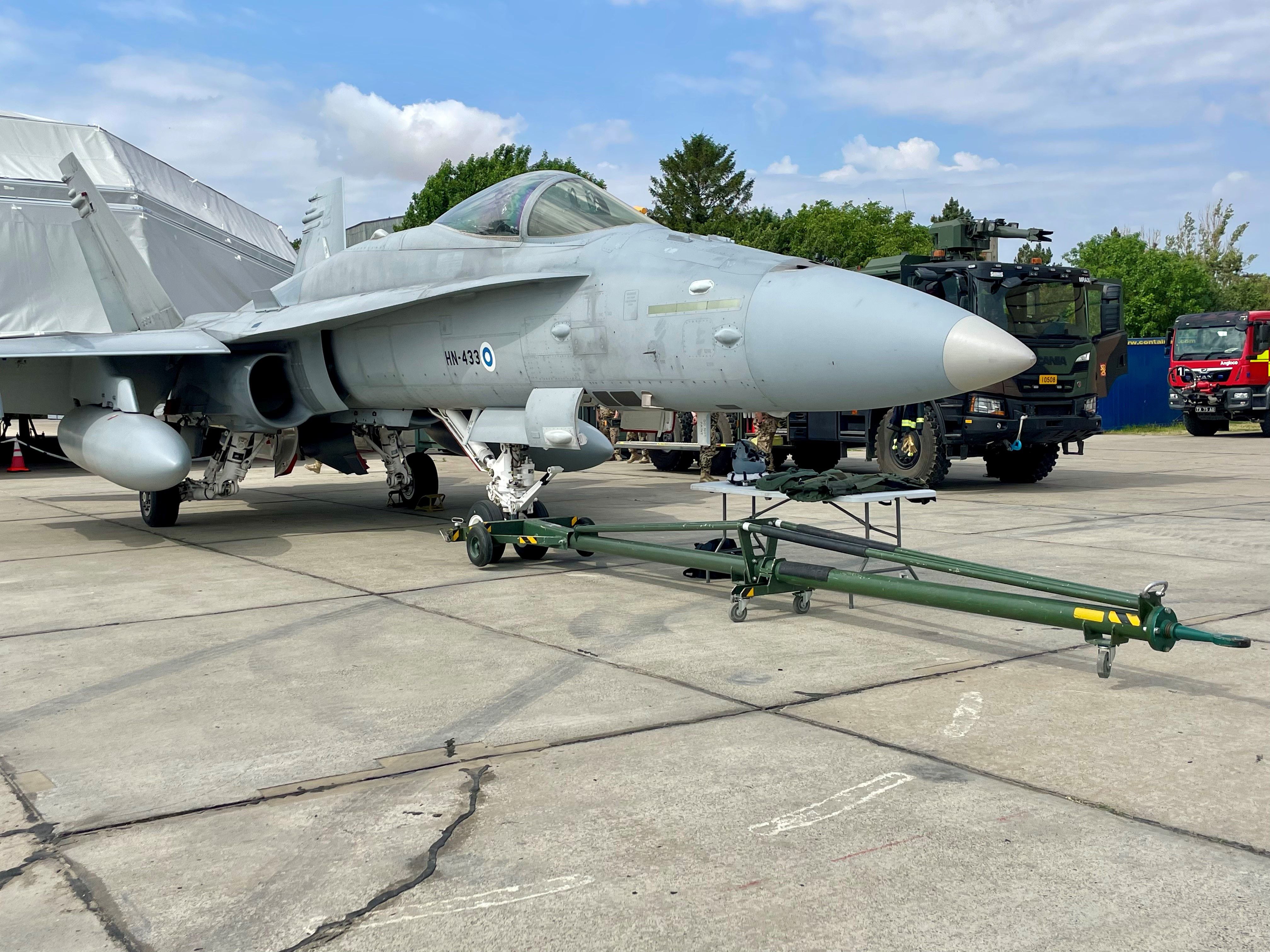 Romania launches expansion of air base near Ukraine