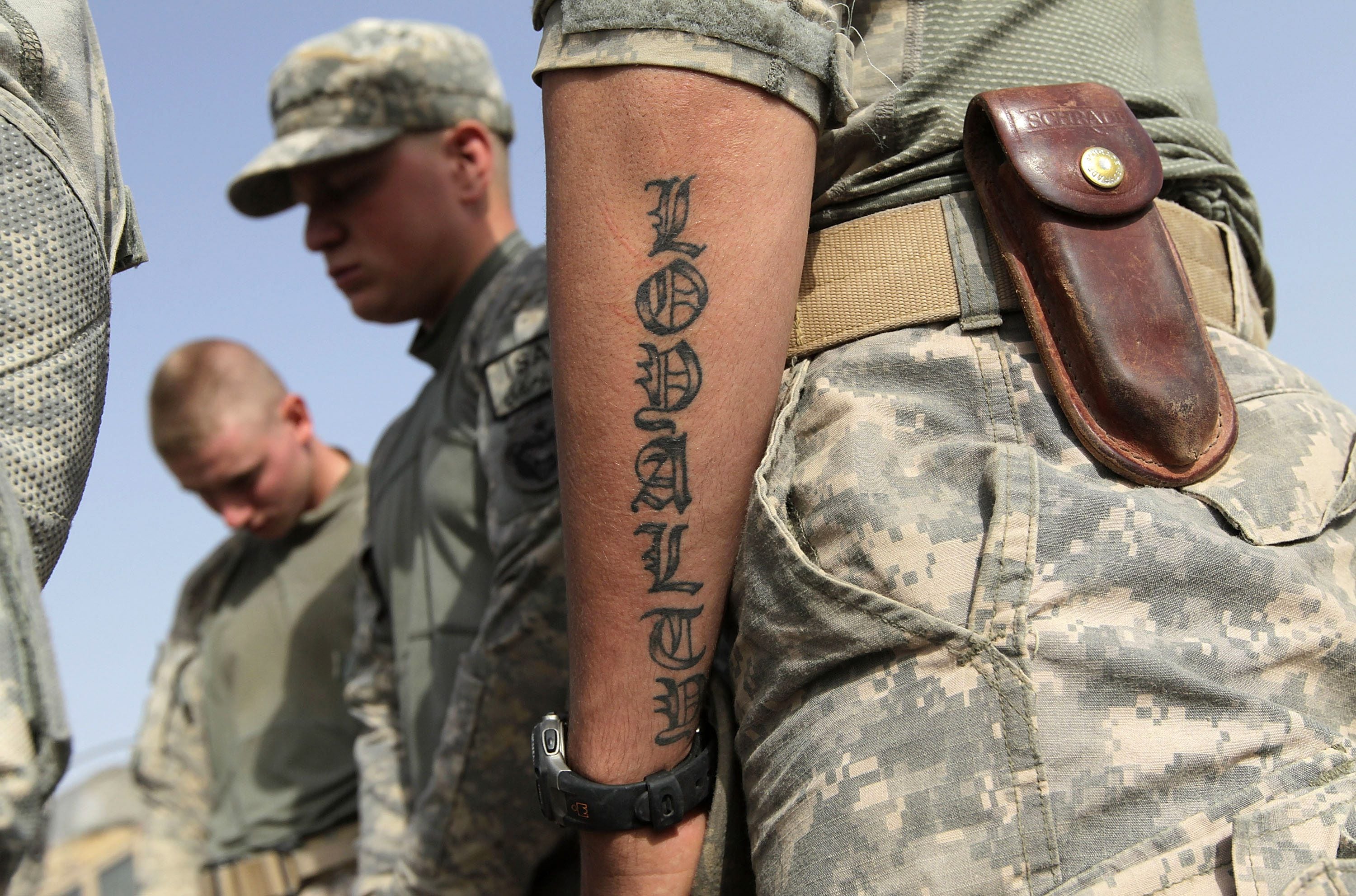 Army announces big changes to the tattoo policy
