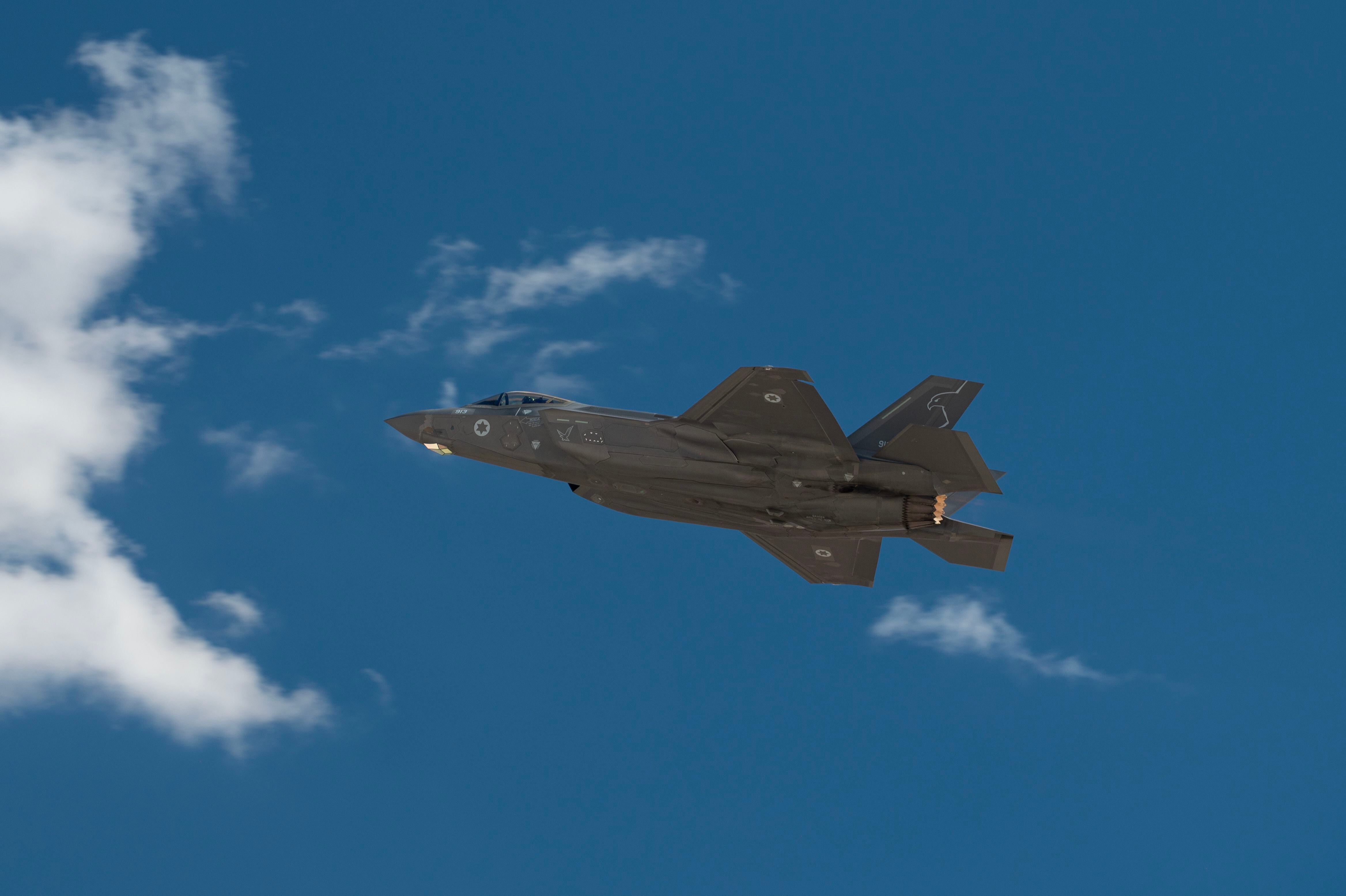 Israeli F 35 jets join Red Flag exercise for first time
