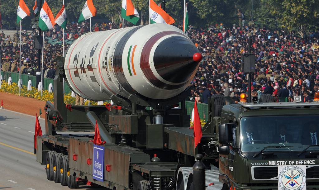 India berhasil melakukan uji coba pengguna ICBM berkemampuan nuklir