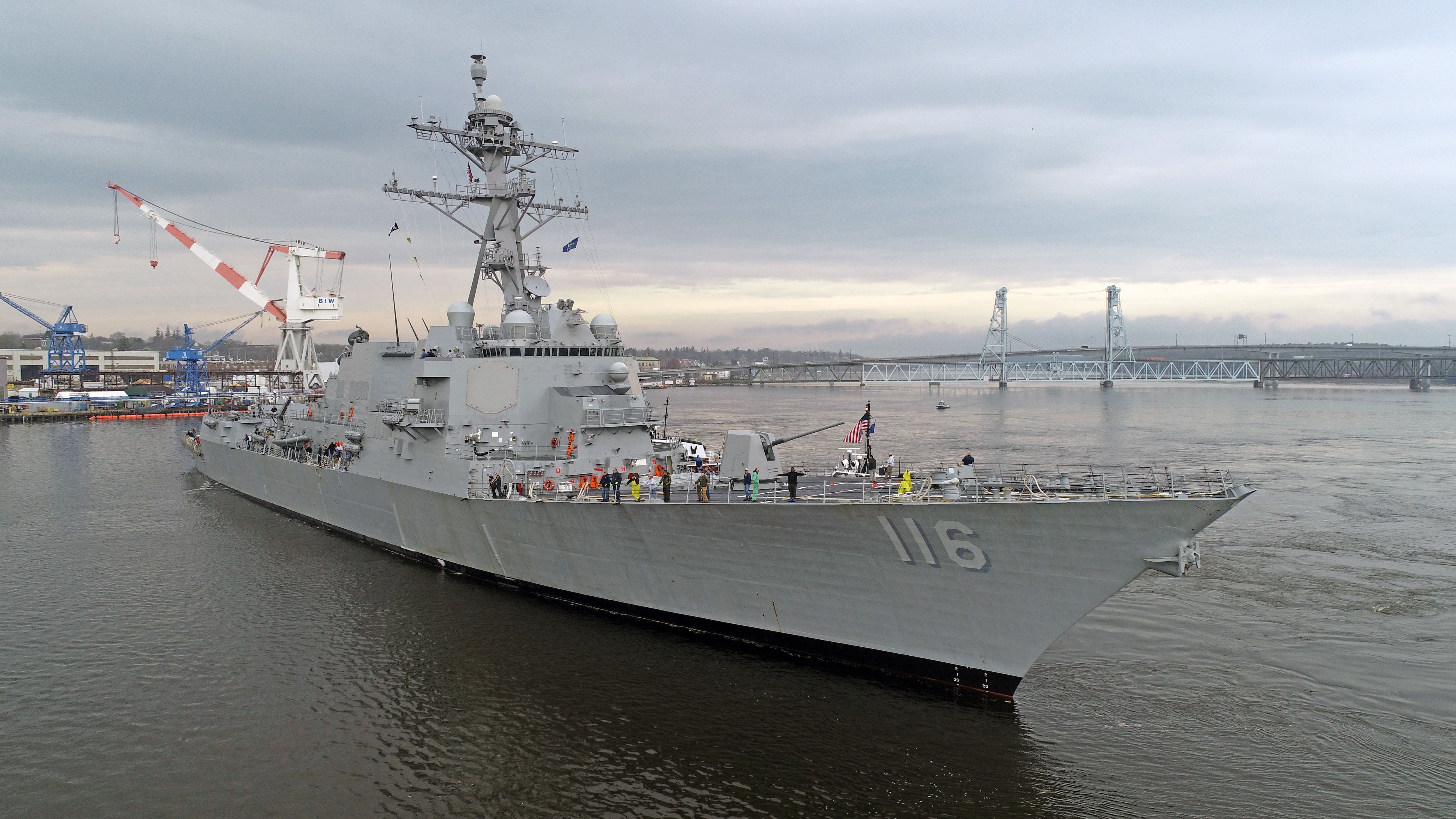 Pentagon proposes cuts to US Navy destroyer construction, retiring