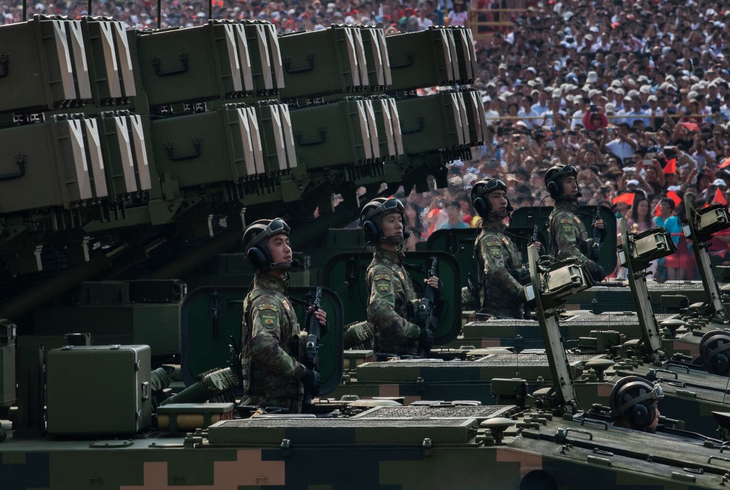 China unveils drones, missiles and hypersonic glide vehicle at military ...