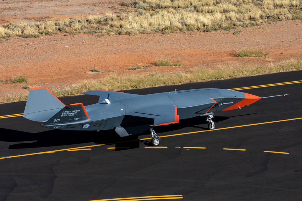 USAF quer mais Loyal Wingmans. MQ-28 Ghost Bat da Boeing (Foto: Boeing Austrália).