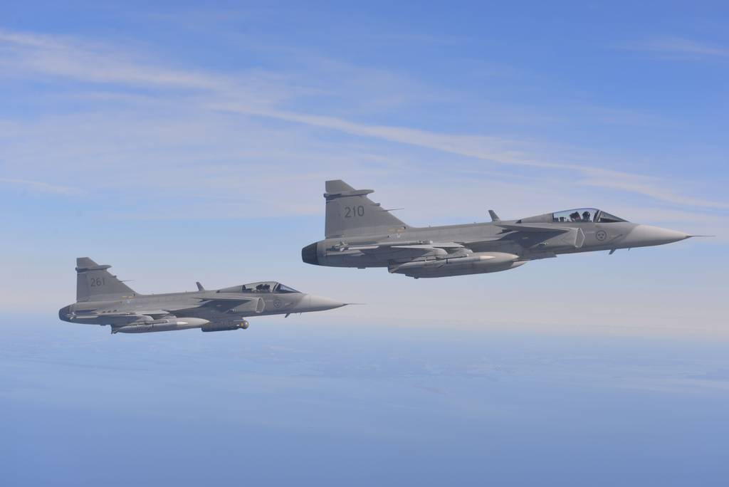 Saab S Gripen Enters A New High Fly Zone